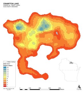 Bathymetry map of CRAM field site