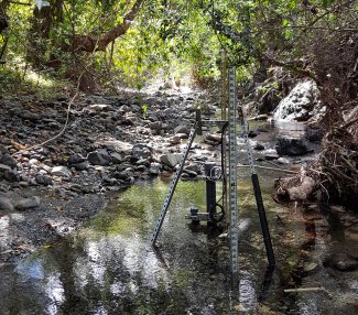 Stream sensor at the aquatic site CUPE