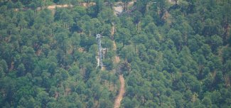 Overhead view of the TALL tower